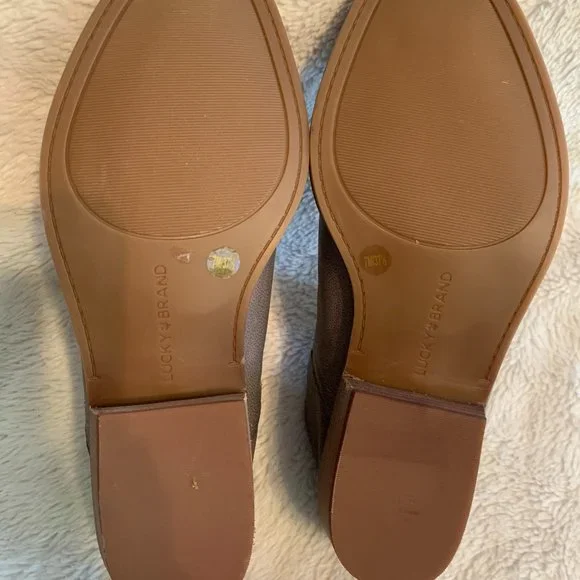 Gray Lucky Brand Booties Sz 7 M - Picture 9 of 11